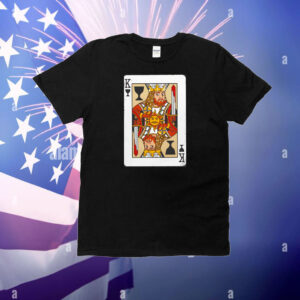 Monty Python and the Holy Grail King of Grails playing card T-Shirt