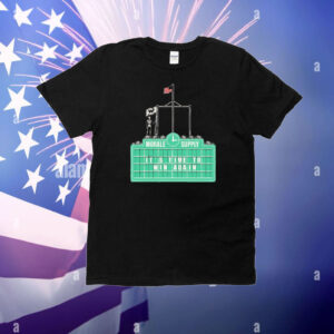 Morale supply it’s time to win again scoreboard T-Shirt
