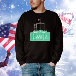 Morale supply it’s time to win again scoreboard T-Shirt