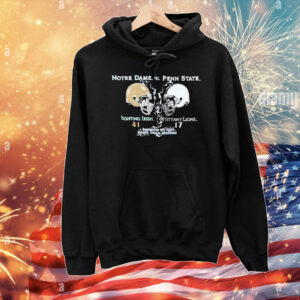 Notre Dame Fighting Irish vs Penn State Nittany Lions 41 17 Notre Dame Stadium 2006 vintage T-Shirt