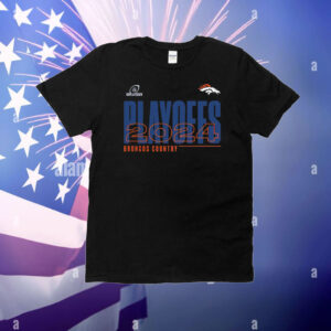 Official 2024 Denver Broncos Vs Kansas City Chiefs NFL Playoffs Broncos Country T-Shirt