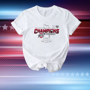 Official Ohio State Buckeyes NCAA 2025 Goodyear Cotton Bowl Classic Champions Playoff Semifinal T-Shirt