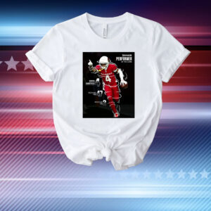 Official Poster Arizona Cardinals Greg Dortch Seatgeek Performer Of The Game 4 Greg Dortch 47 Receiving Yds 3 Receiving Tds T-Shirt
