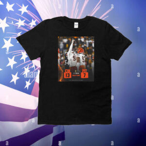 Official Poster Halftime NFL Cincinnati Bengals Vs Pittsburgh Steelers 13 – 7 Score Bet MGM 2025 T-Shirt