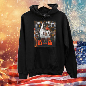 Official Poster Halftime NFL Cincinnati Bengals Vs Pittsburgh Steelers 13 – 7 Score Bet MGM 2025 T-Shirt