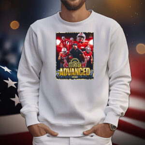 Official Poster Ohio State Buckeyes win Texas Longhorns 2025 Advanced National Championship FOX CFB T-Shirt