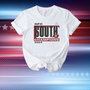 Official Tampa Bay Buccaneers NFL Playoffs 2024 NFC South Division Champions Conquer T-Shirt