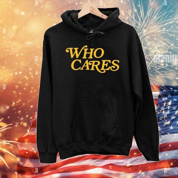Official Tucker Wearing Who Cares Kraft Green Bay Packers NFL Football T-Shirt