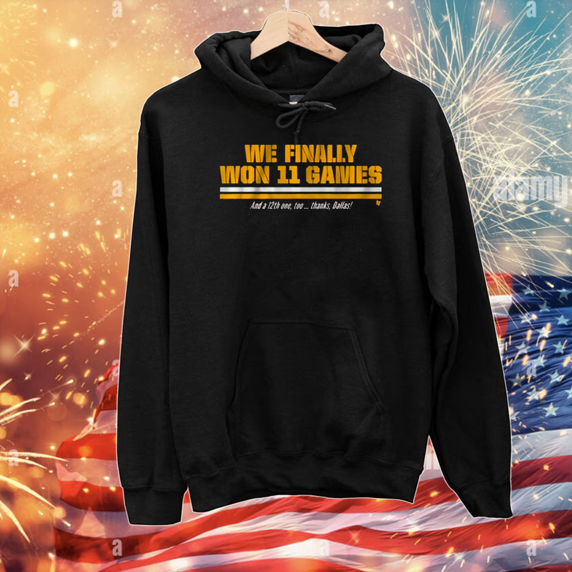 Official Washington Commanders NFL Football We Finally Won 11 Games And A 12th One Too Thanks Dallas T-Shirt