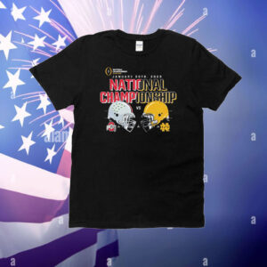 Ohio State Buckeyes vs. Notre Dame Fighting Irish National Championship Atlanta 2025 T-Shirt