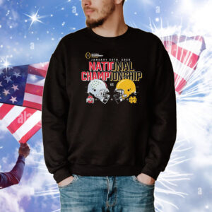 Ohio State Buckeyes vs. Notre Dame Fighting Irish National Championship Atlanta 2025 T-Shirt