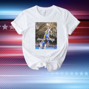 Pittsburgh Panthers vs Duke Blue Devils flagg poster almost friday photo T-Shirt