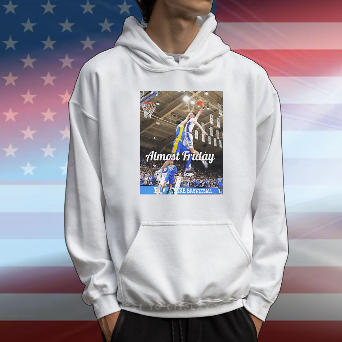 Pittsburgh Panthers vs Duke Blue Devils flagg poster almost friday photo T-Shirt