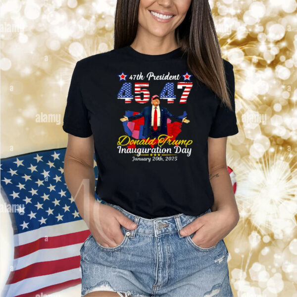 President Donald Trump Inauguration Day 2025 Memorabilia Fla Shirt