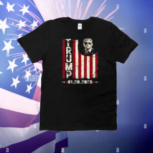 President Donald Trump Inauguration Day 2025 Memorabilia T-Shirt