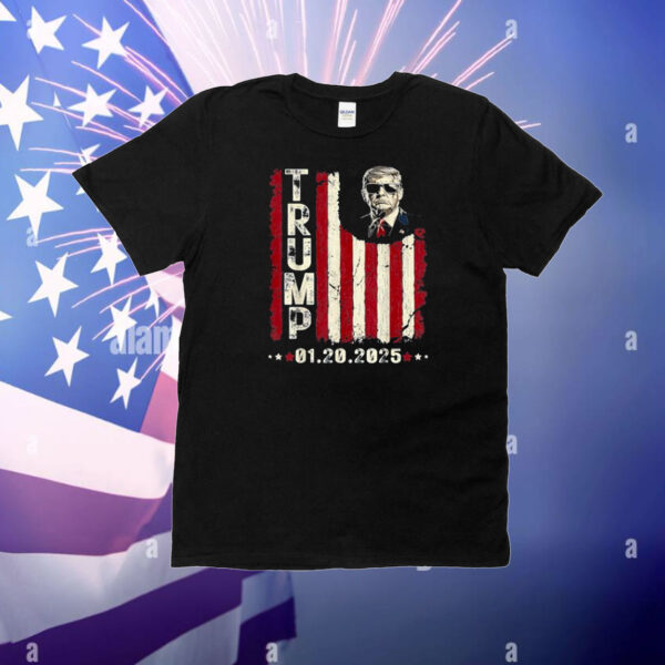 President Donald Trump Inauguration Day 2025 Memorabilia T-Shirt