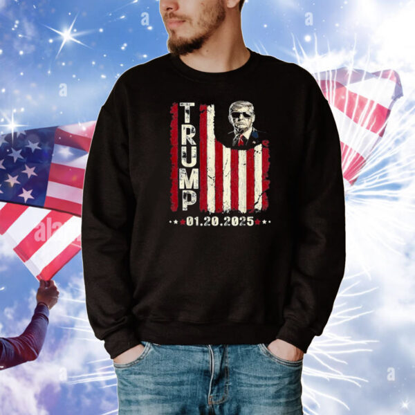 President Donald Trump Inauguration Day 2025 Memorabilia T-Shirt