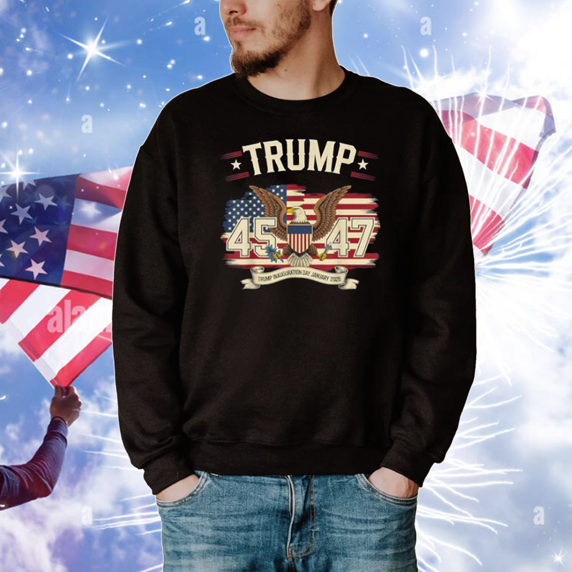 President Donald Trump Inauguration Day 2025 Memorabilia T-Shirts