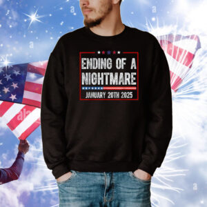 President Donald Trump Inauguration Day 25 Ending Nightmare T-Shirt