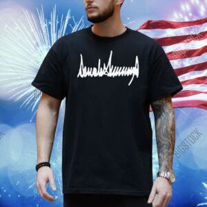 President Trump Signature Inauguration 2025 47th MAGA US Shirt