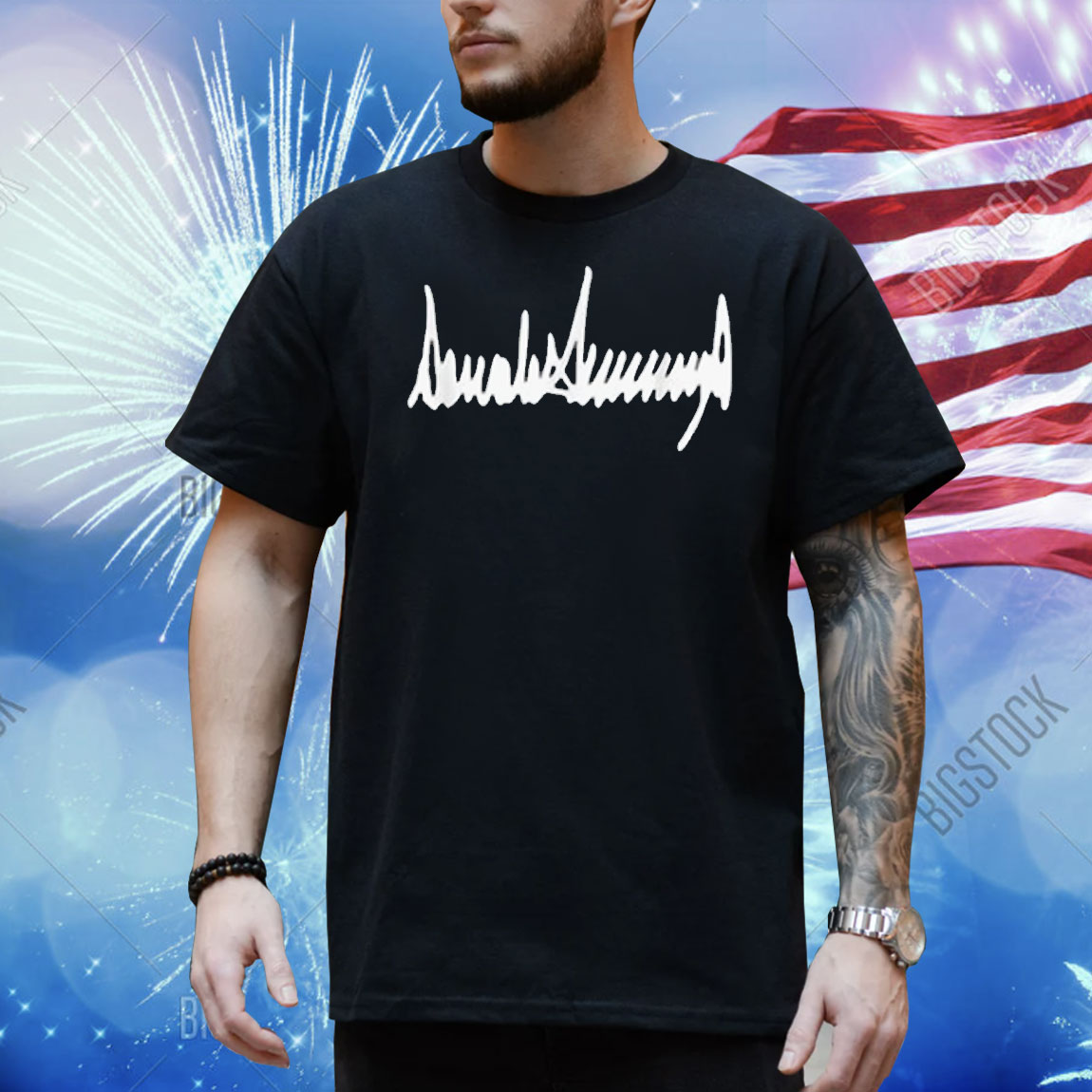 President Trump Signature Inauguration 2025 47th MAGA US Shirt