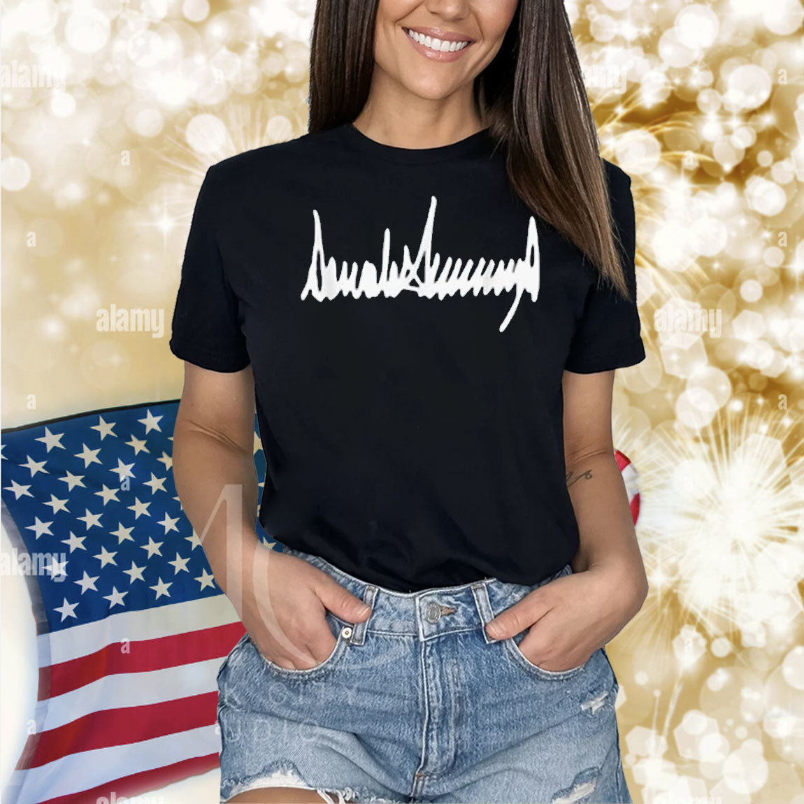 President Trump Signature Inauguration 2025 47th MAGA US Shirt