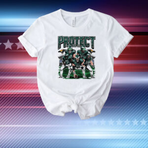 Protect The 215 Philadelphia Eagles NFL football team T-Shirt