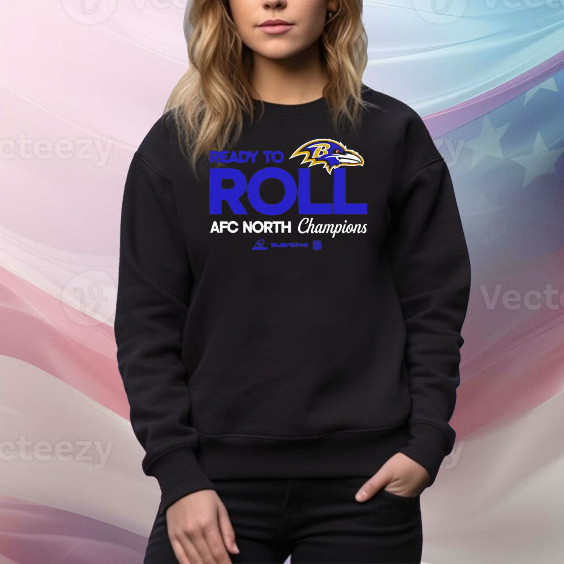 Ready To Roll AFC North Division Champions Baltimore Ravens Tee Shirt