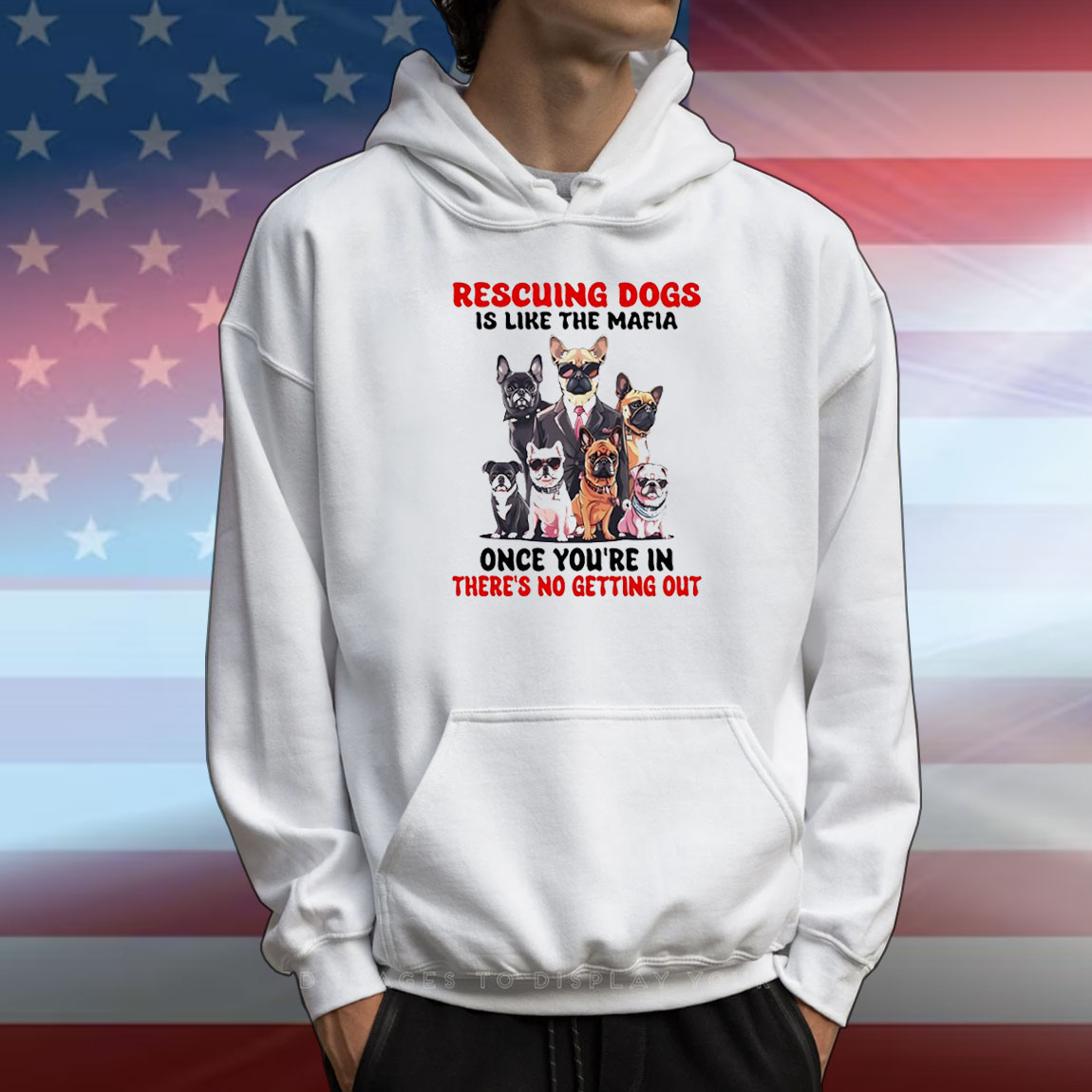 Rescuing dogs is like the mafia once you’re in there’s no getting out T-Shirt