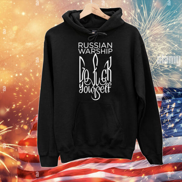 Russian Warship Go Fuck Yourself Coat Of Arms T-Shirt