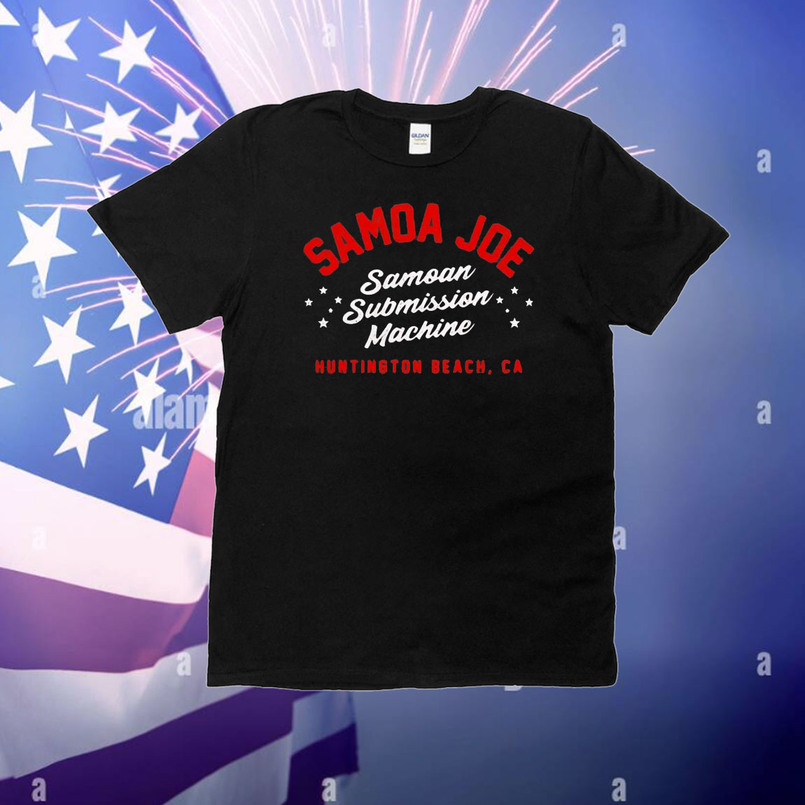 Samoa Joe Samoan Submission Machine Huntington Beach CA T-Shirt