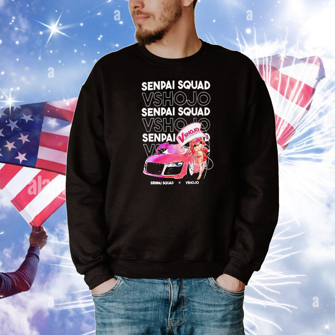 Senpai Squad Vshojo Senpai Squad vs Vshojo T-Shirt