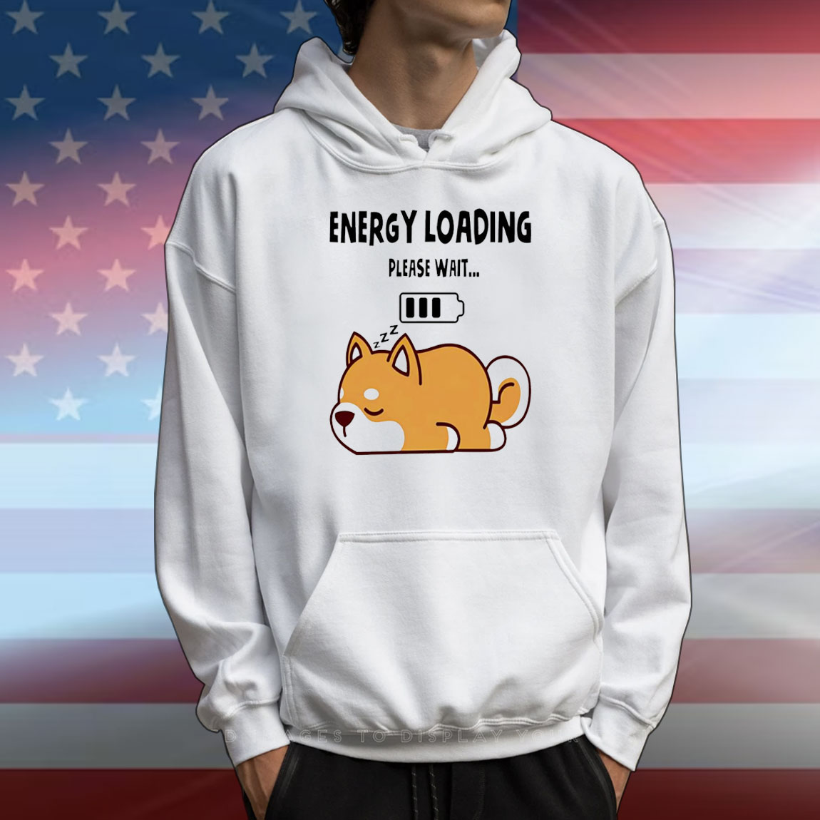 Shiba Inu dog energy loading please wait T-Shirt