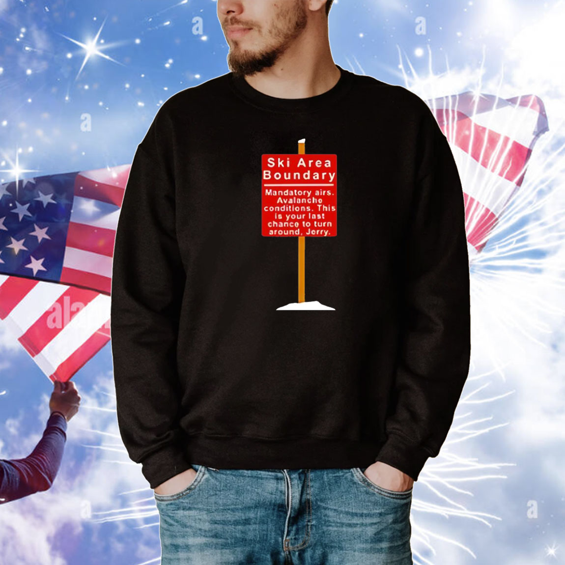 Ski Area Boundary Mandatory Airs T-Shirt