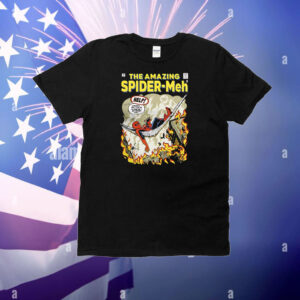 Spider-Man in a web hammock that iron guy or someone’ll get around to it T-Shirt