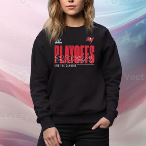 Tampa Bay Buccaneers 2024 NFL Playoffs Fire The Cannons Tee Shirt