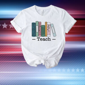 Teacher stacked books set classic T-Shirt