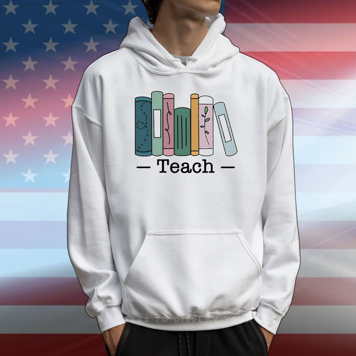 Teacher stacked books set classic T-Shirt