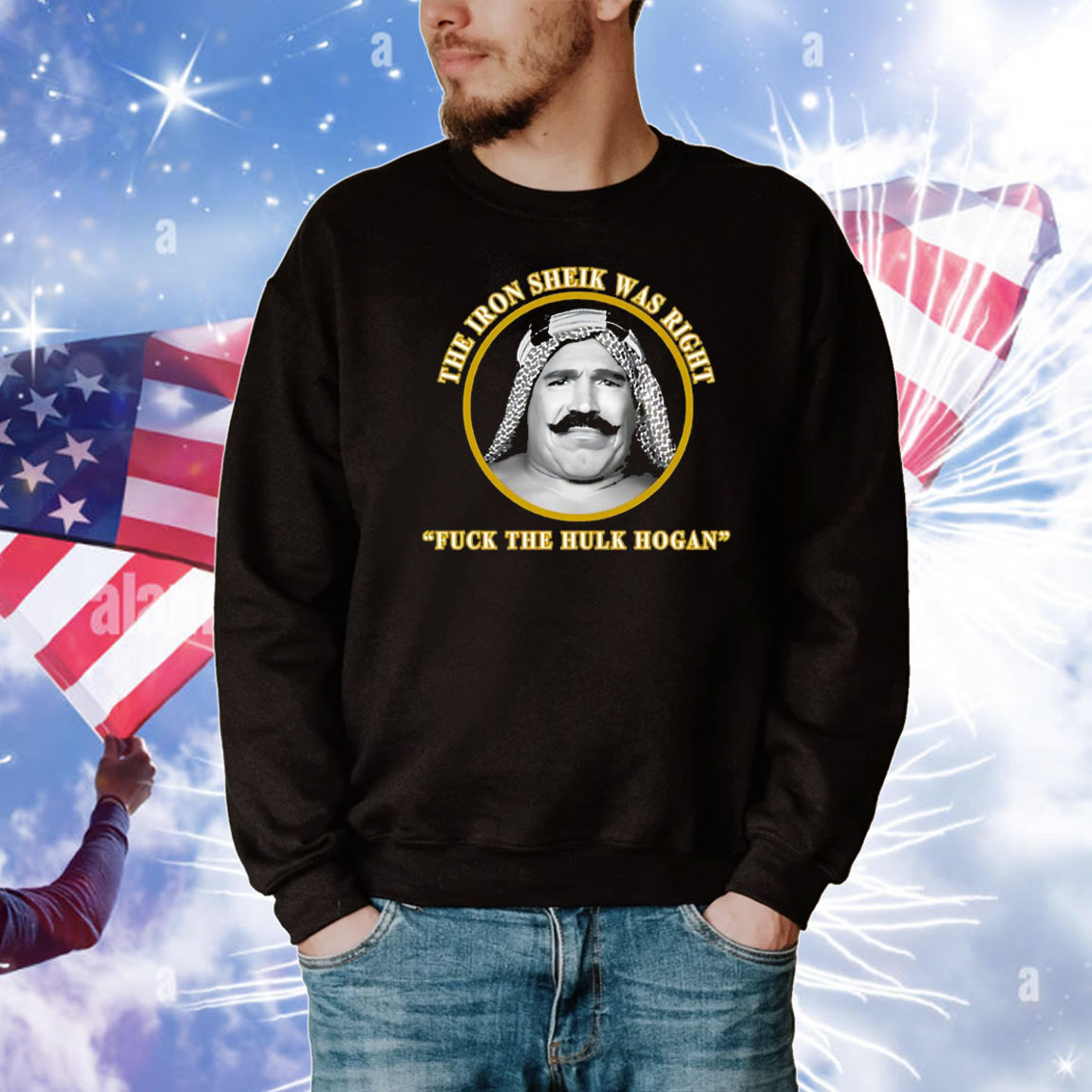 The Iron Sheik was right fuck the Hulk Hogan T-Shirt