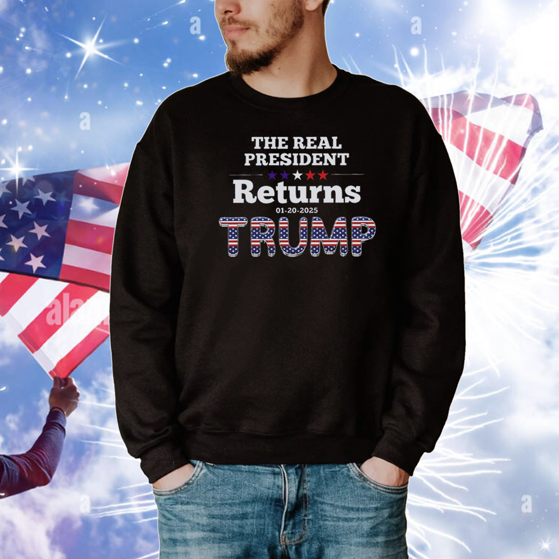 The Real President Returns 1-20-2025 T-Shirt