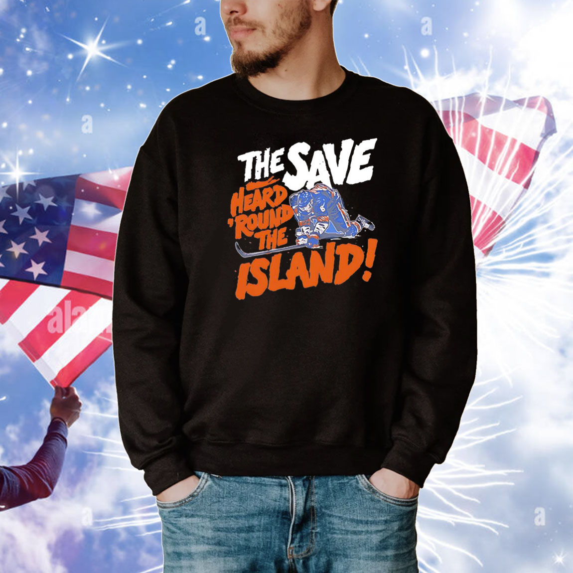 The save heard round the New York Islanders T-Shirt