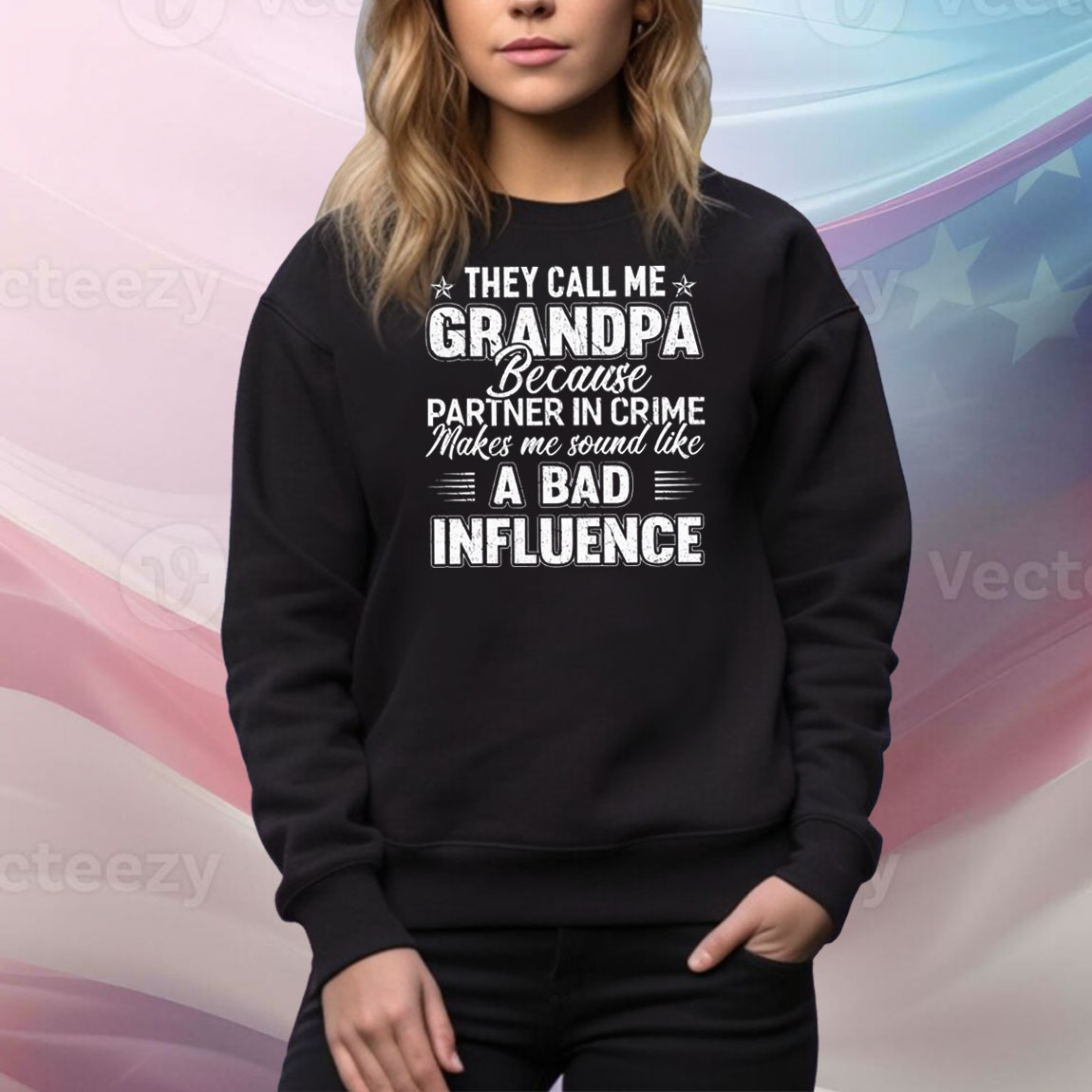 They call me grandpa because partner in crime makes me sound like a bad influence Tee Shirt