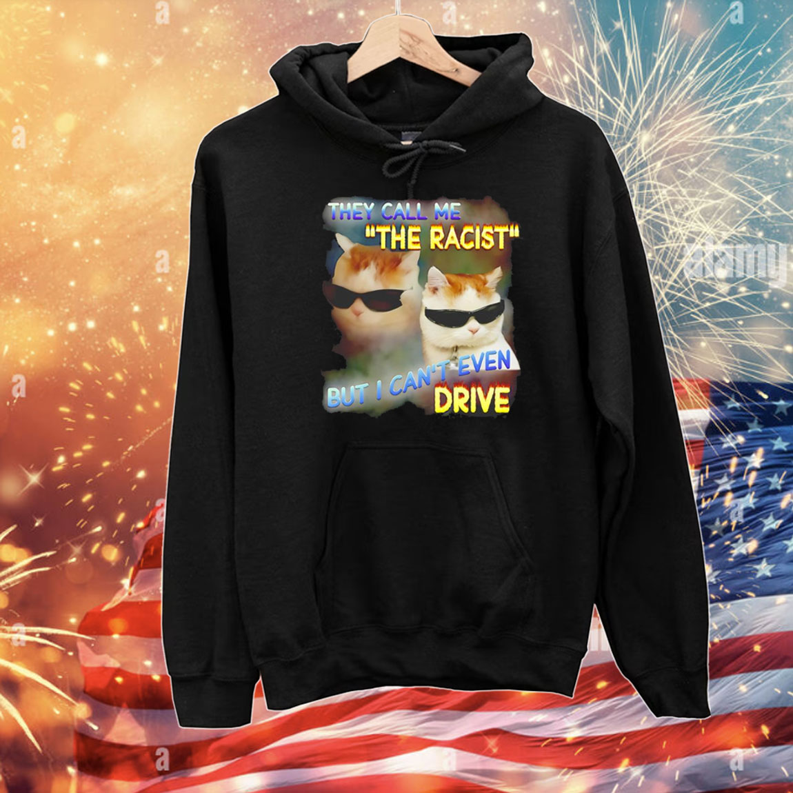 They call me the racist but I can’t even drive T-Shirt