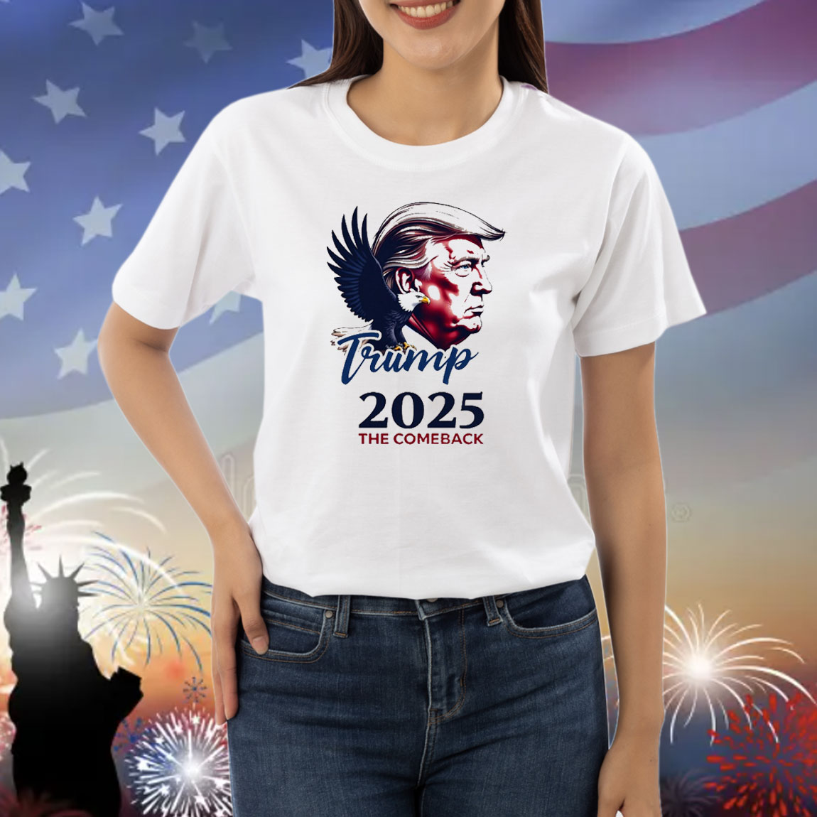 Trump 2025 The Comeback Shirt