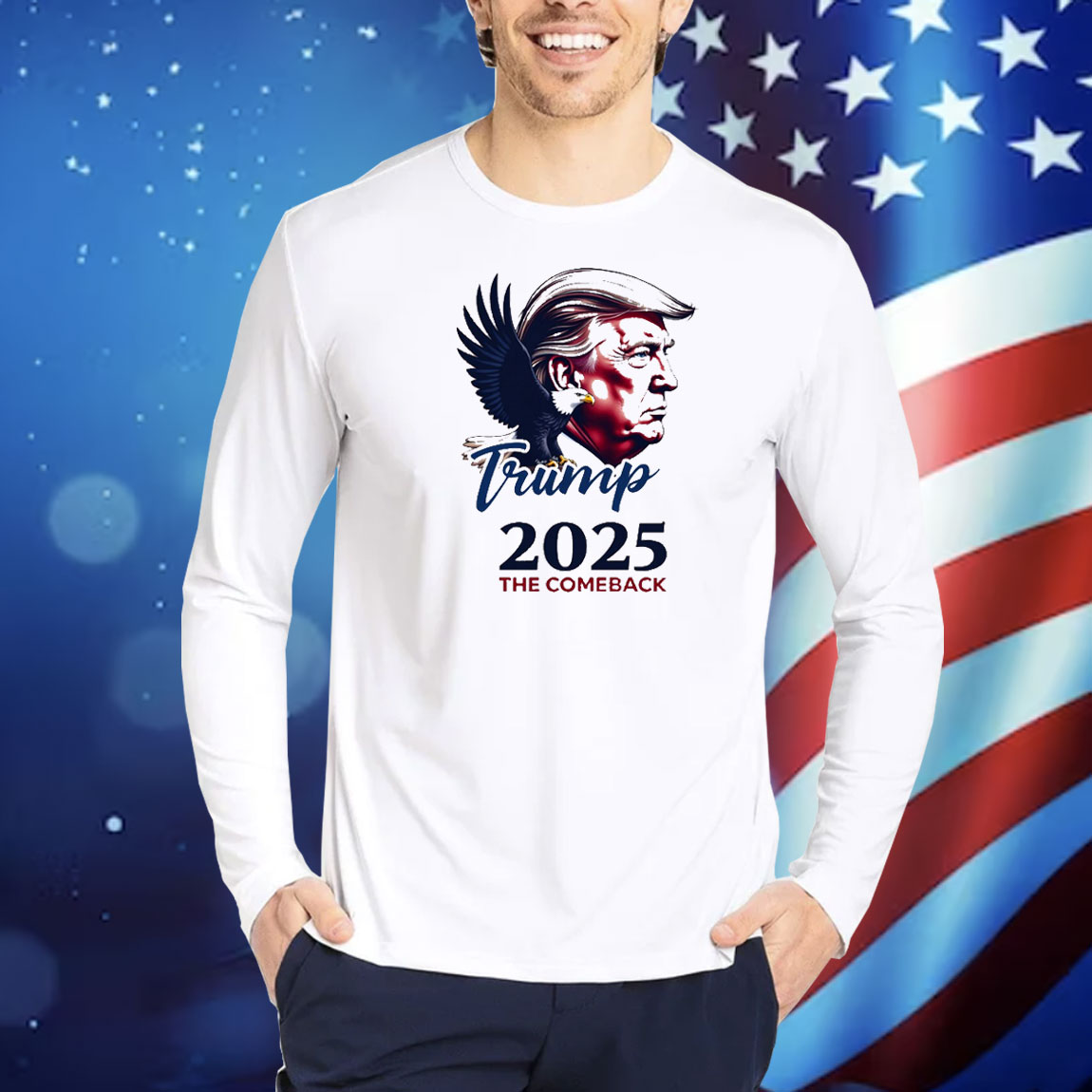 Trump 2025 The Comeback Shirt