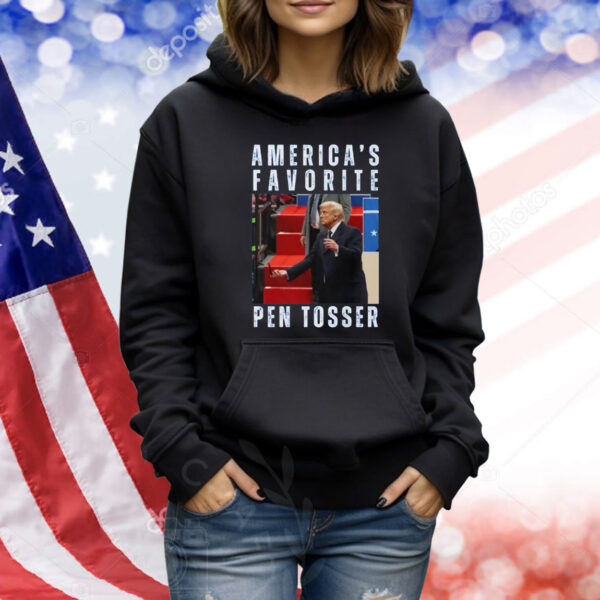Trump America's Favorite Pen Tosser Shirt
