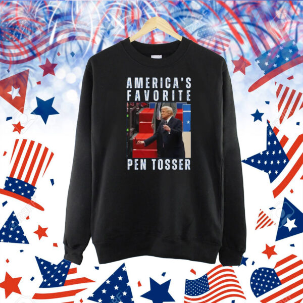 Trump America's Favorite Pen Tosser Shirt