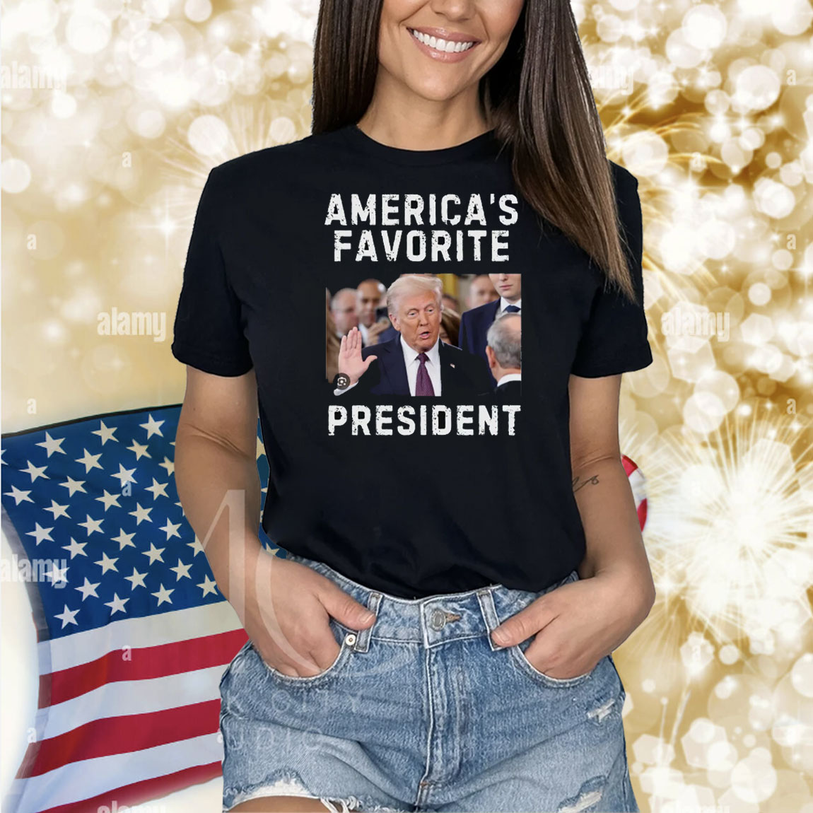 Trump America's Favorite President Shirt
