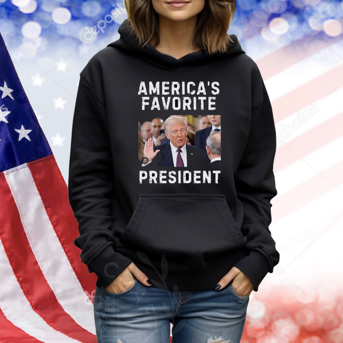 Trump America's Favorite President Shirt
