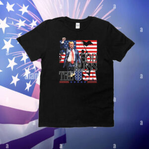Trump God Bless The USA T-Shirt